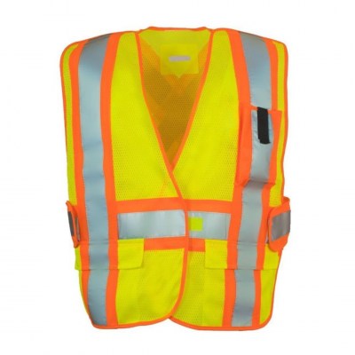 veste de circulation a maille forcefield haute visibilité jaune , 022-tv4pkta